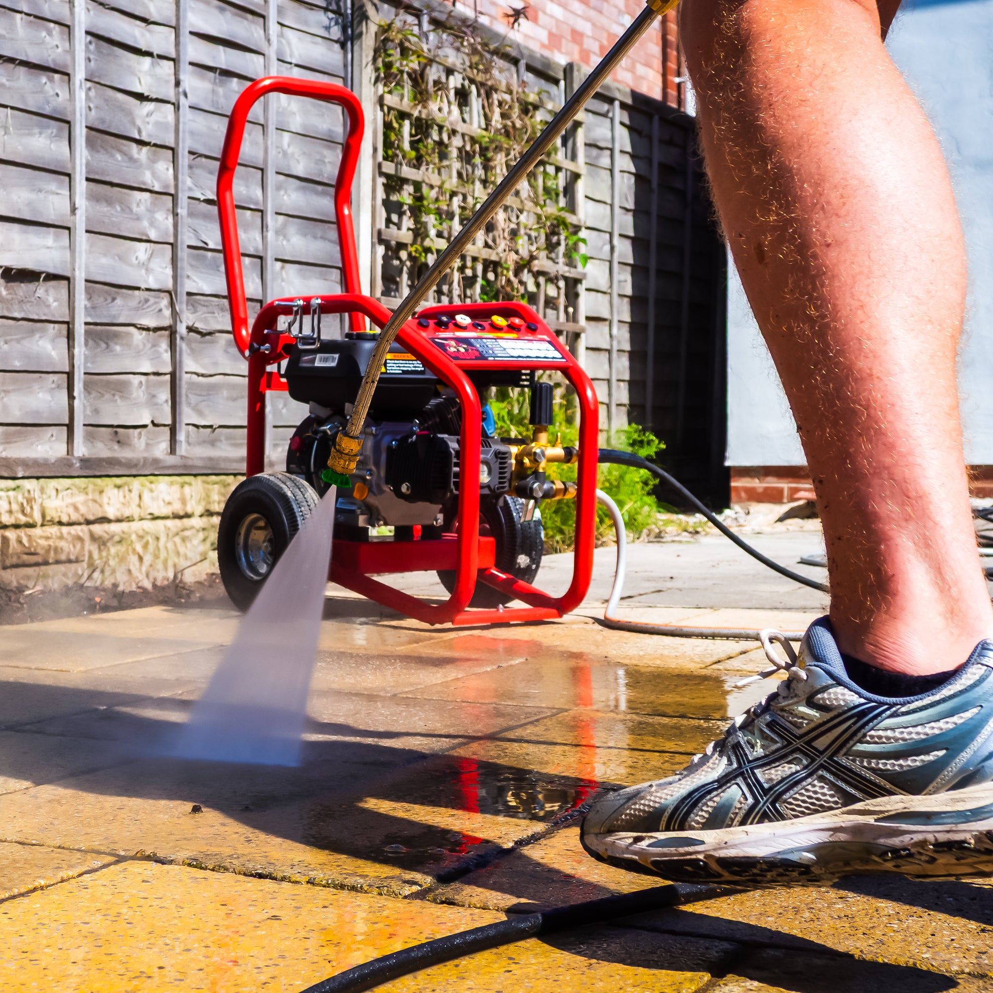 Kiam Warrior 3000P Petrol High Pressure Washer Jet Cleaner (6.5HP)