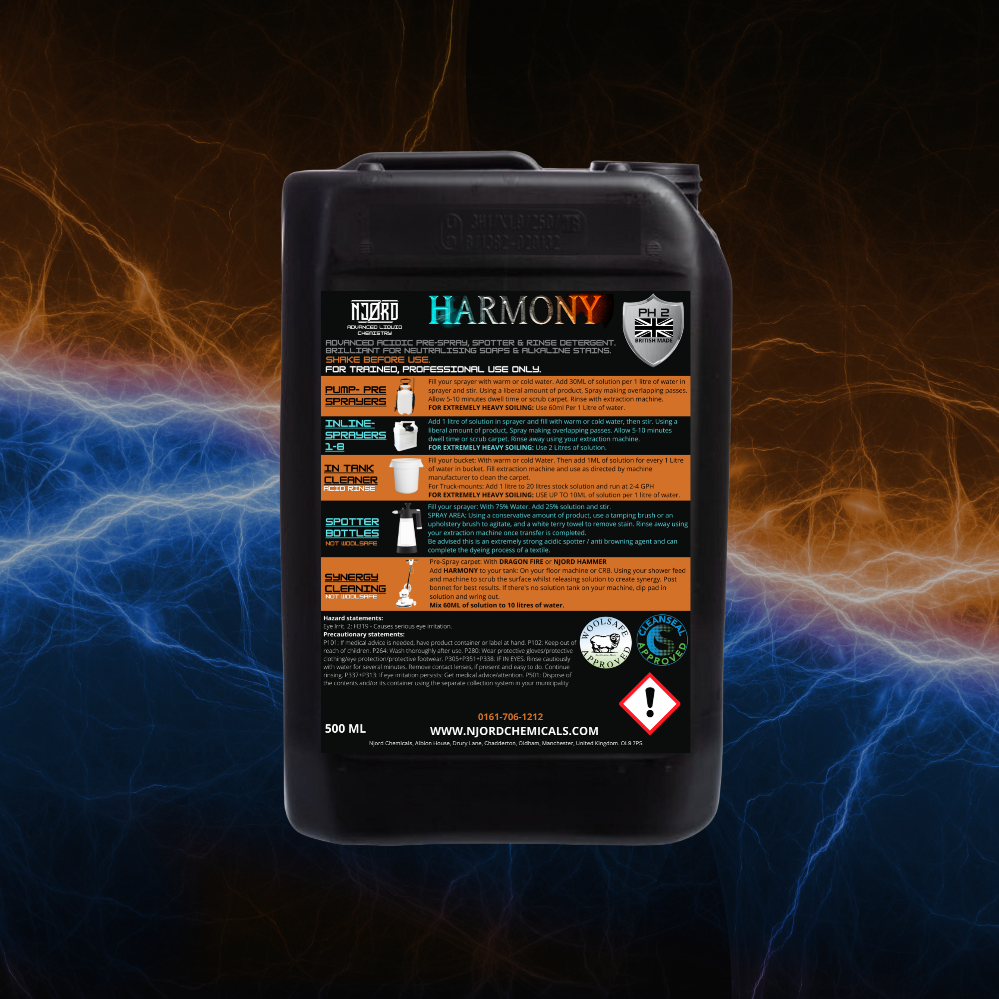 HARMONY Acidic Carpet & Upholstery Rinse - additional view