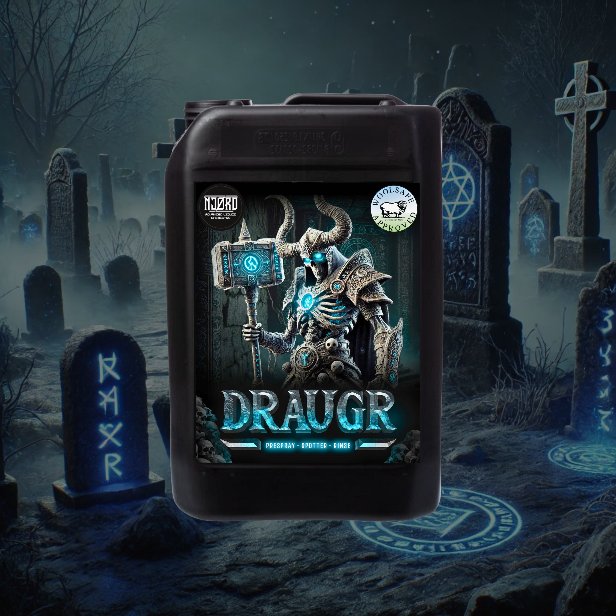 DRAUGR Enzyme Carpet & Upholstery Pre-Spray