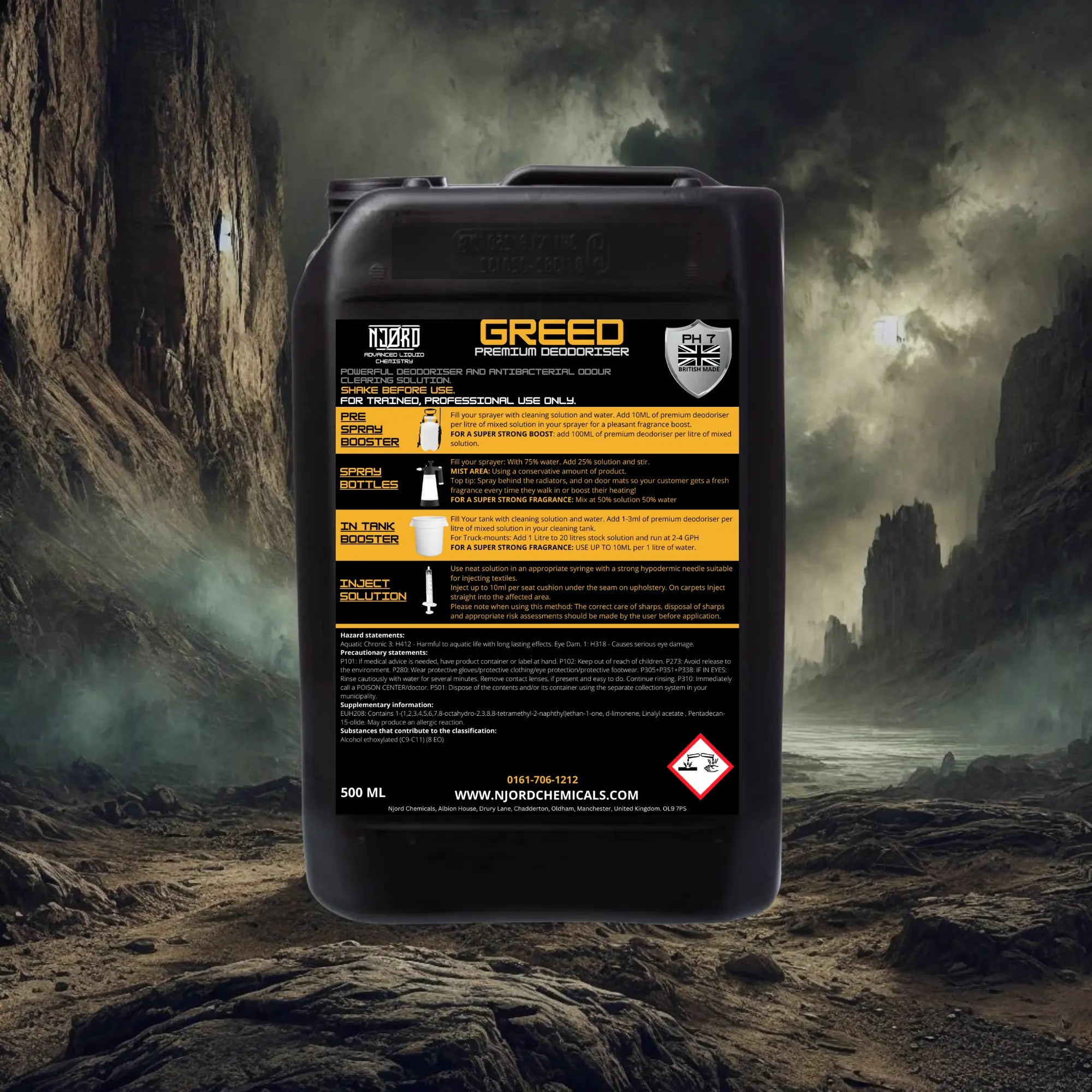 GREED – Premium Carpet, Upholstery, and Room Deodoriser - additional view