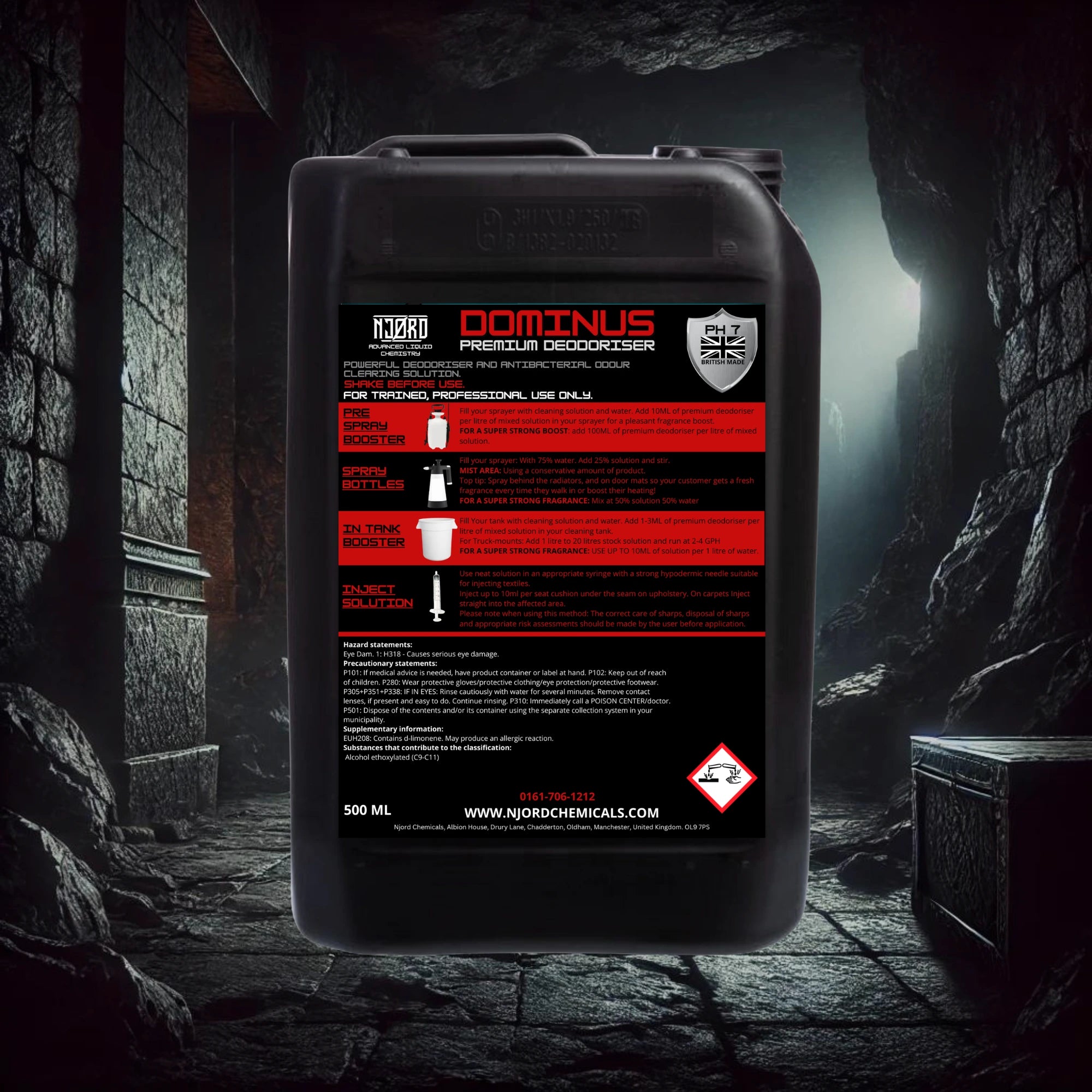 DOMINUS Premium Carpet & Upholstery Deodoriser - additional view
