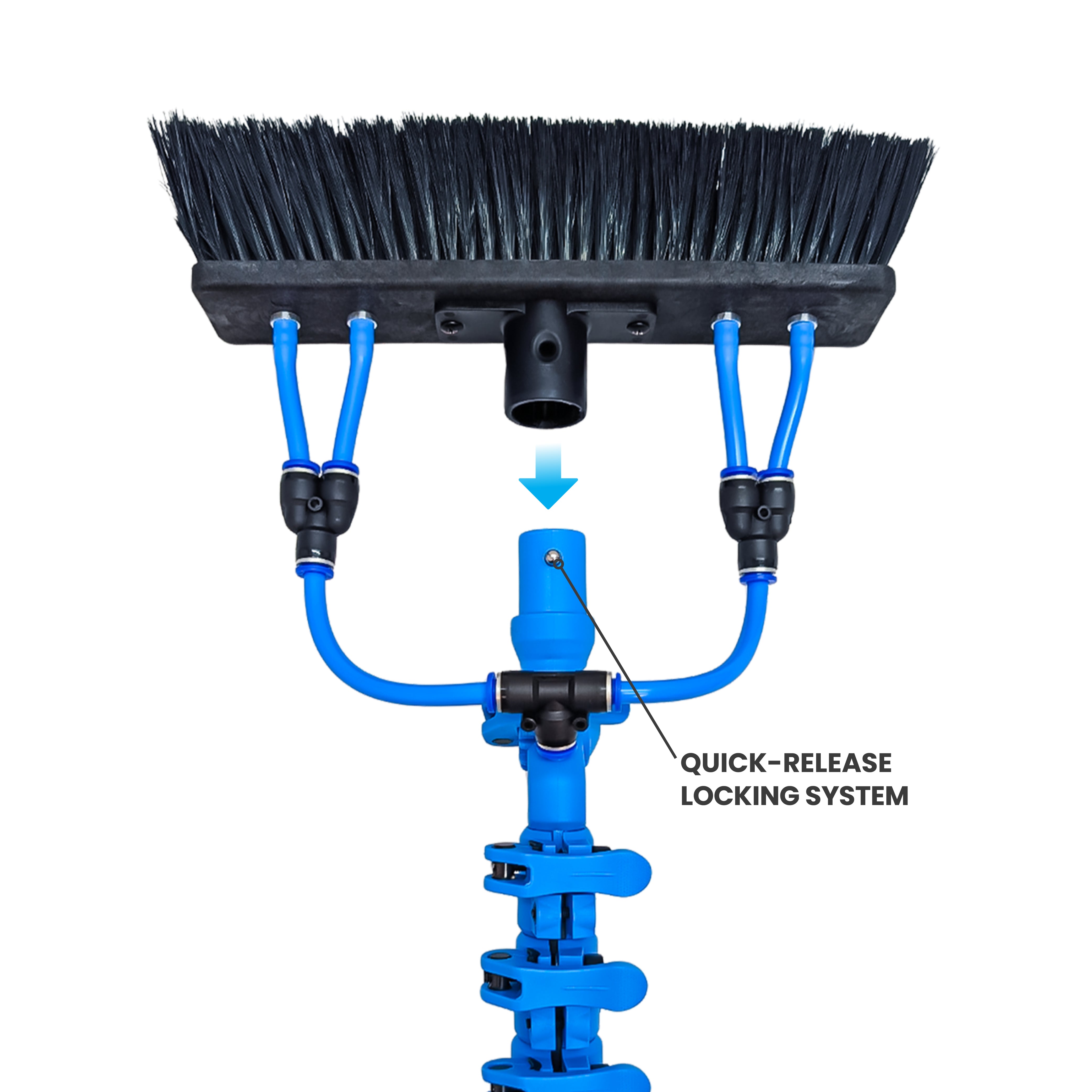 Aquaspray® Venom Bundle Kit - 18ft Water-fed Telescopic Window Cleaning Pole + Inline Di-Filter + TDS Meter