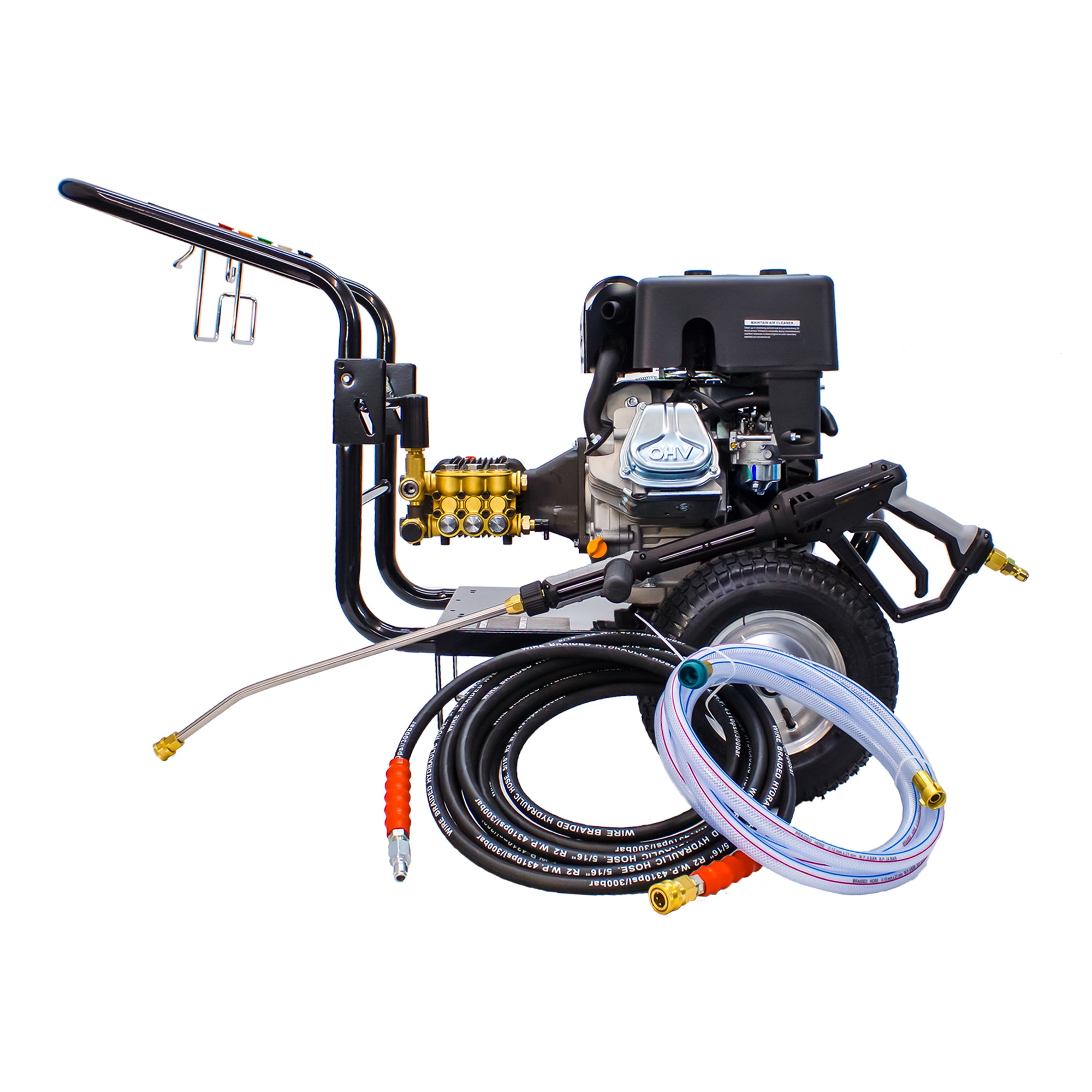 21LPM Petrol Pressure Washer – Kiam KM3700PHI HIFLOW | 14HP Jet Cleaner