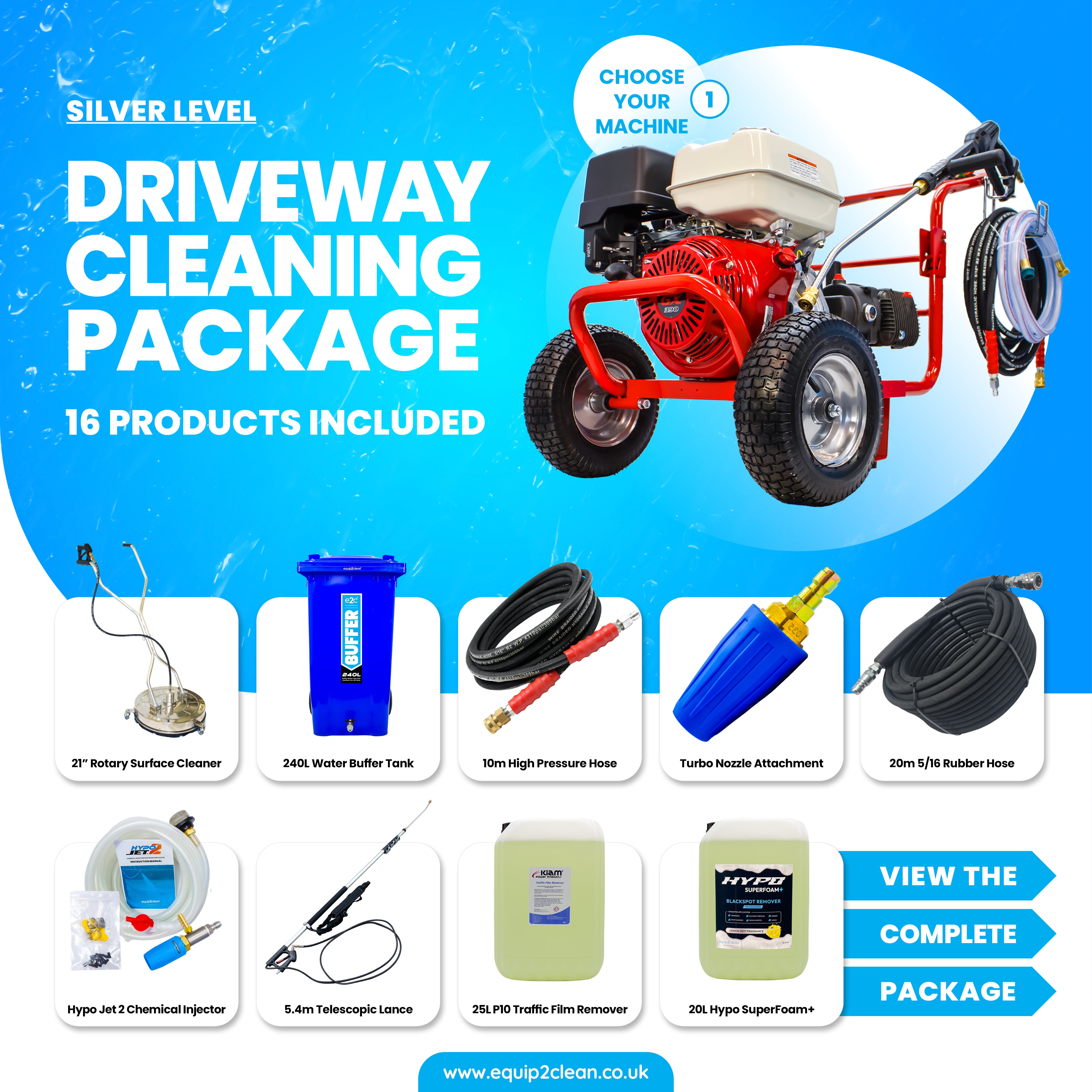 Silver Driveway Cleaning Specialist Business Start-up Package