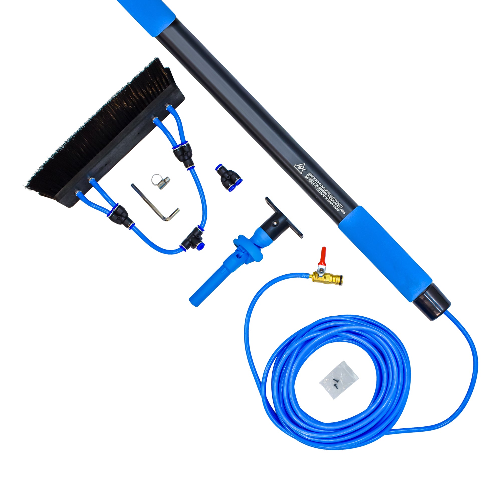 Grade A Aquaspray 25ft Water-fed Telescopic Window Cleaning Pole - image 11