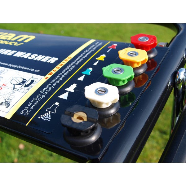 Grade A Kiam KM3700P Petrol High Pressure Washer Jet Cleaner (14HP) - close-up