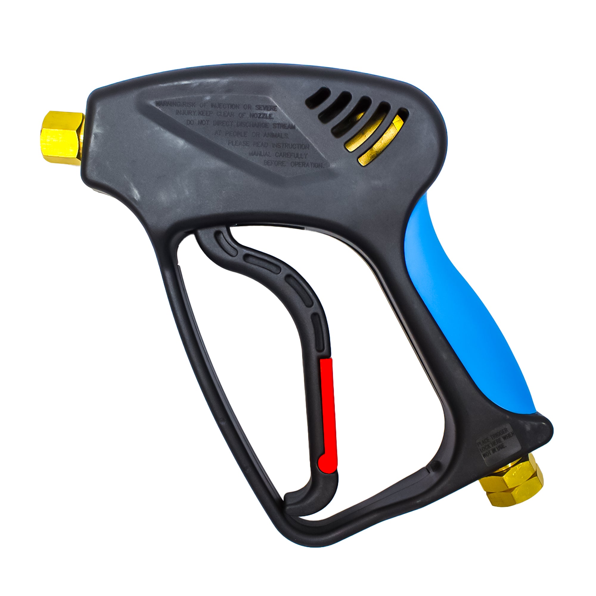 Soft Grip Heavy Duty Trigger Gun (5000PSI / 345 Bar) for High Pressure Washer / Steam Cleaner