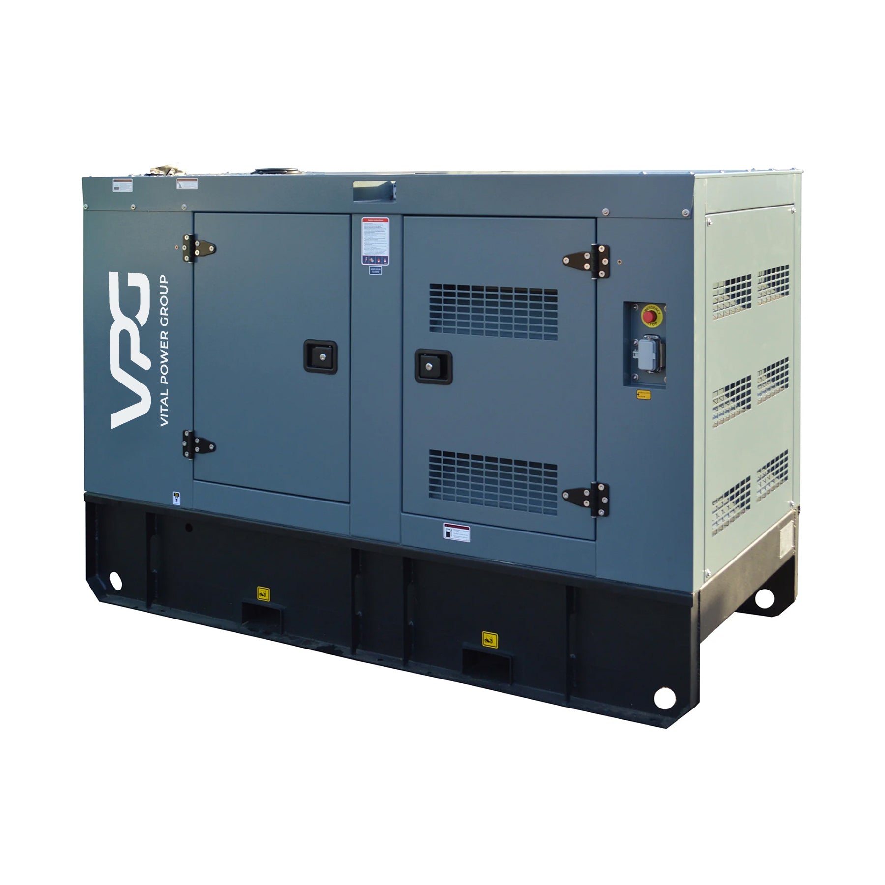 Vital Power VPB25UKS Baudouin 25 kVA Three Phase Silent Diesel Generator