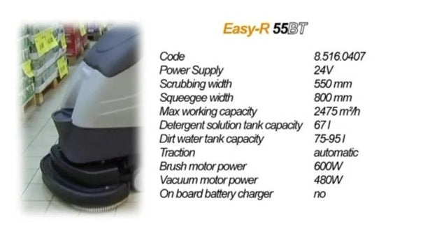 Lavor SCL Easy-R 55 BT Walk-Behind Scrubber-Dryer - image 11