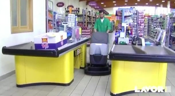 Lavor SCL Easy-R 50 BT Walk-Behind Scrubber-Dryer - dimensions