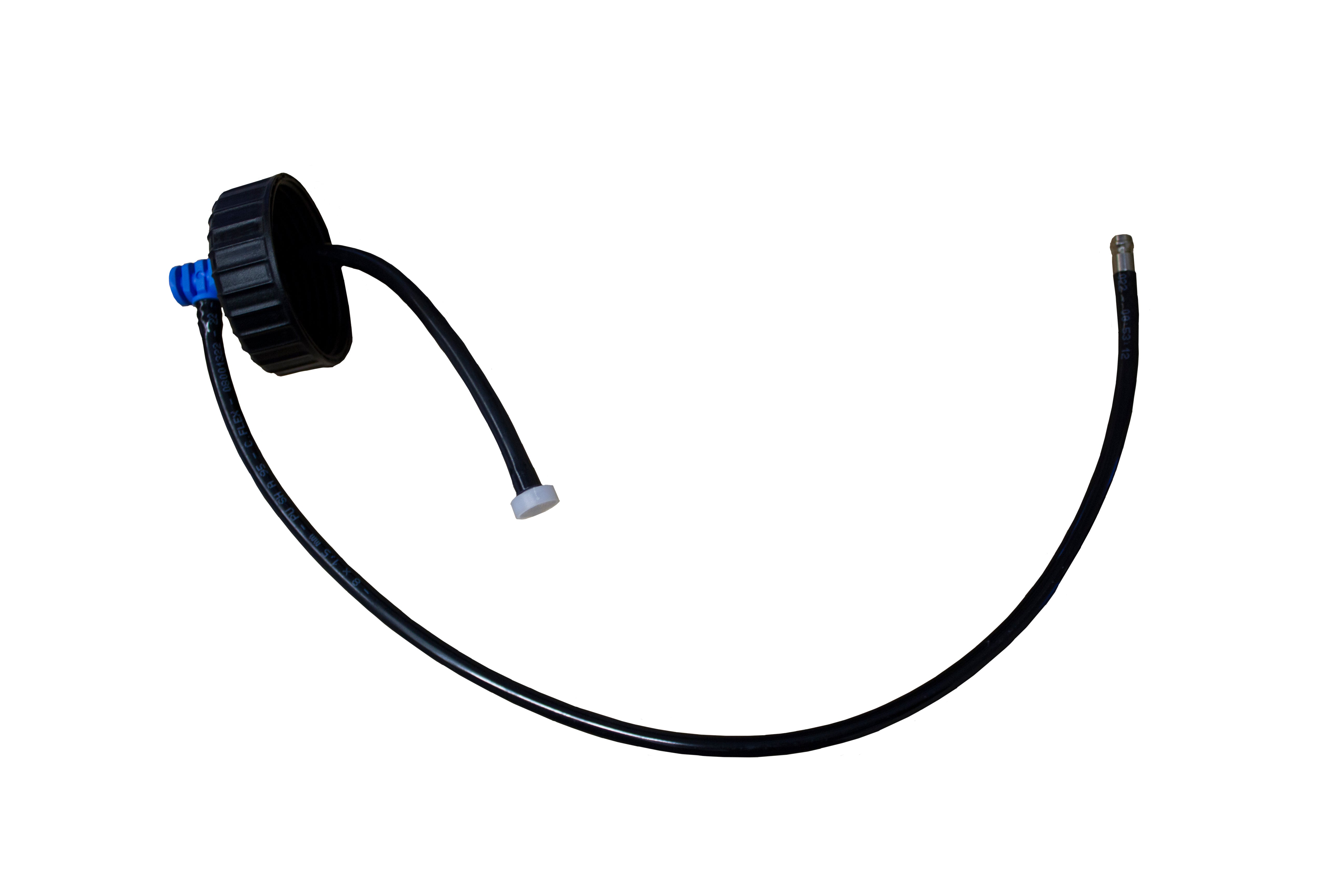 Detergent Tank Cap & Pipe for Aquarius Hot 1400 Carpet Cleaner - close-up
