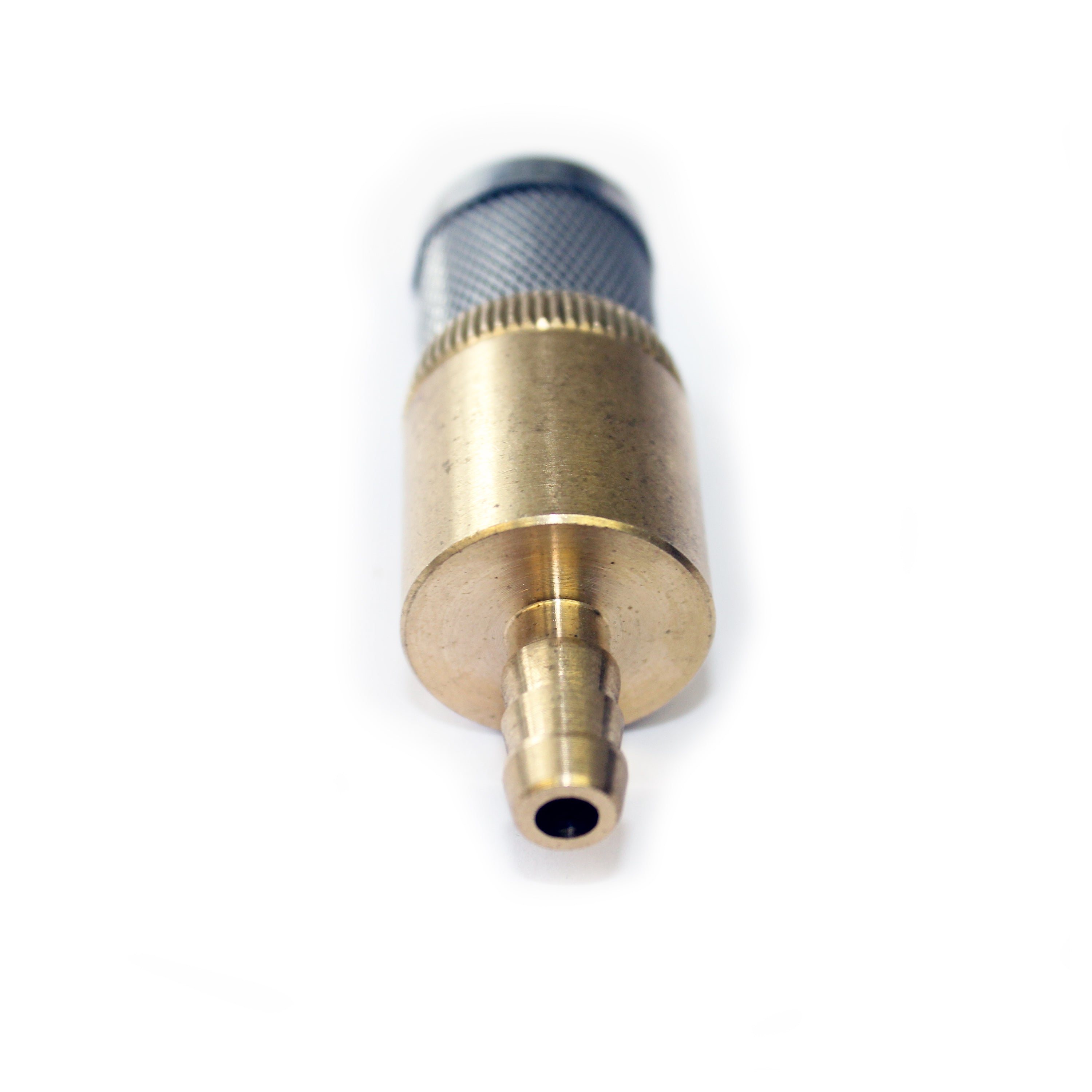 Heavy Duty Brass Chemical Filter 1/4" 6mm C/W Non Return Valve