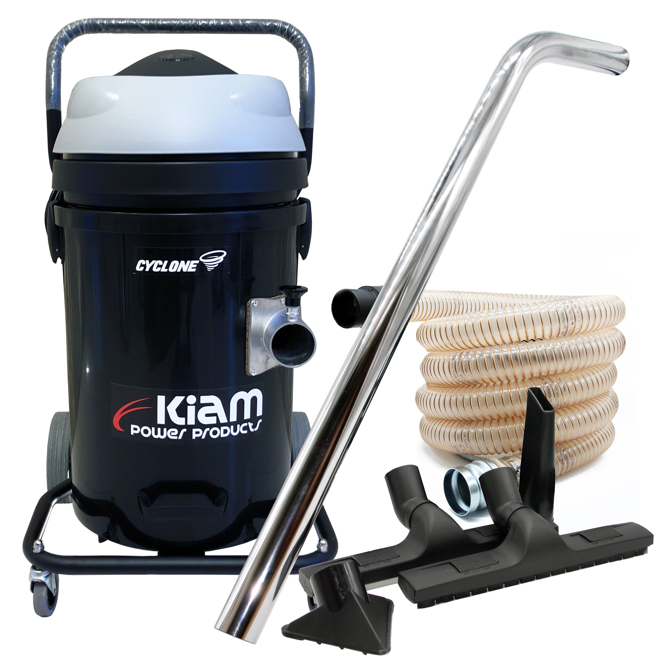 Kiam CYCLONE Oil & Swarf Industrial Vacuum 3600W Polypropylene (Black)