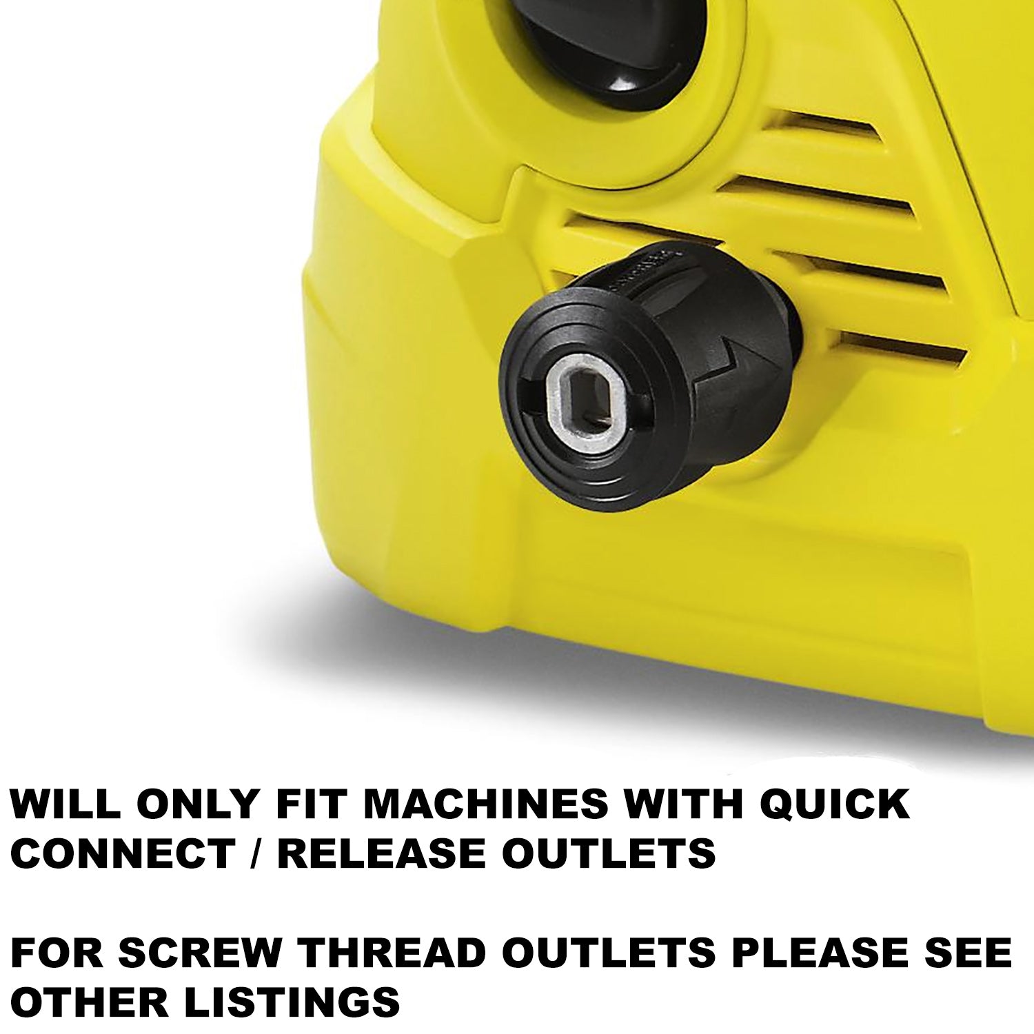 10m Karcher Click Bayonet - Click Bayonet Heavy Duty Rubber K series Hose