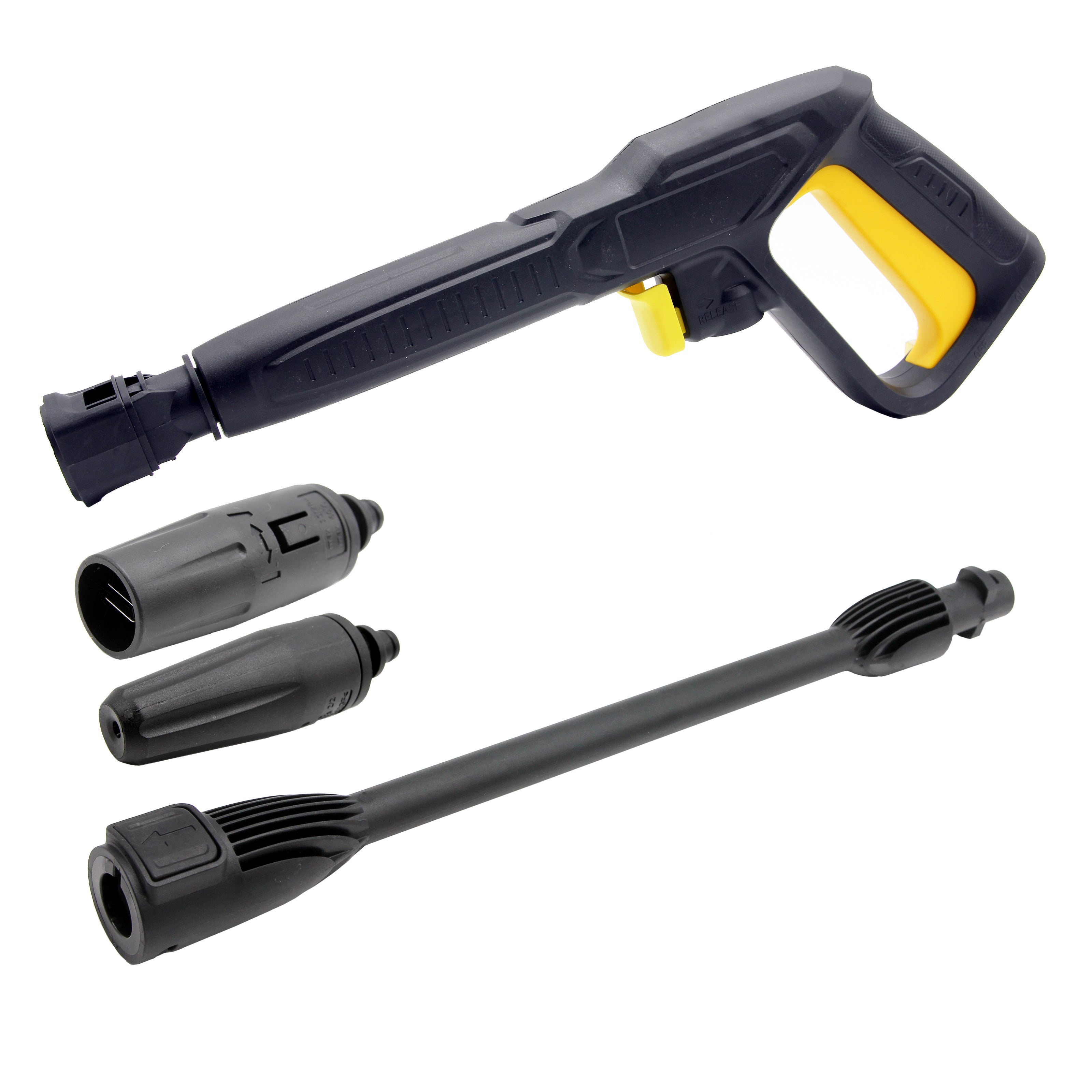 Karcher K Series Quick Release Pressure Washer Trigger Gun, Lance , Turbo & Vario Nozzles