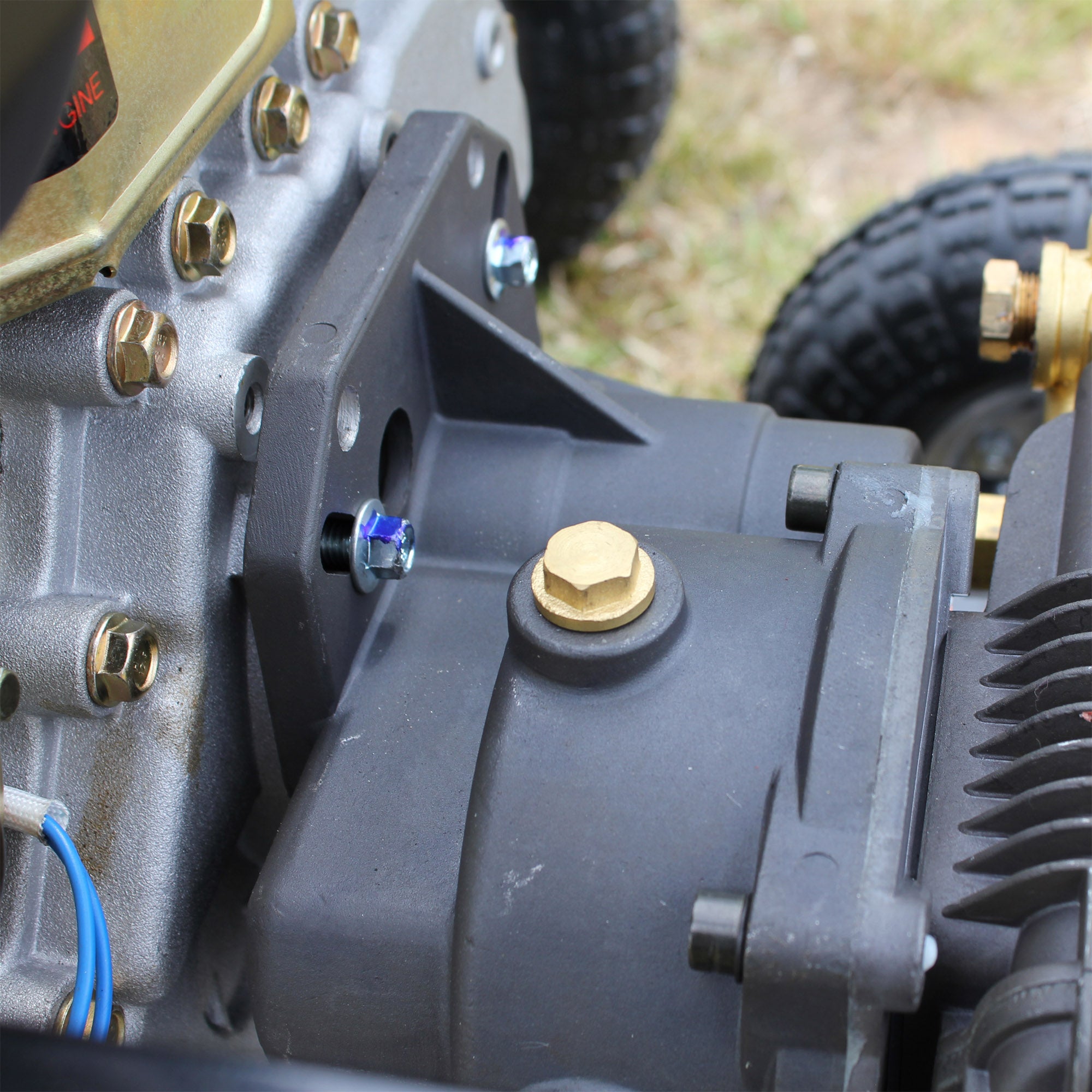 Driveway Cleaning Equipment - KM3700PR Petrol Pressure Washer, SurfacePro Rotary Cleaner and Turbo Nozzle