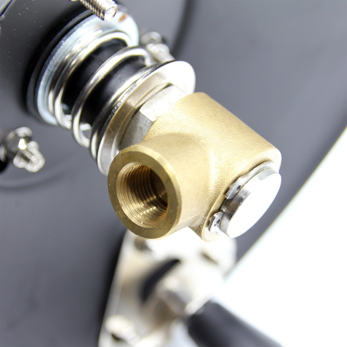 High Pressure Hose Reel (100ft / 30m) - Fixed base