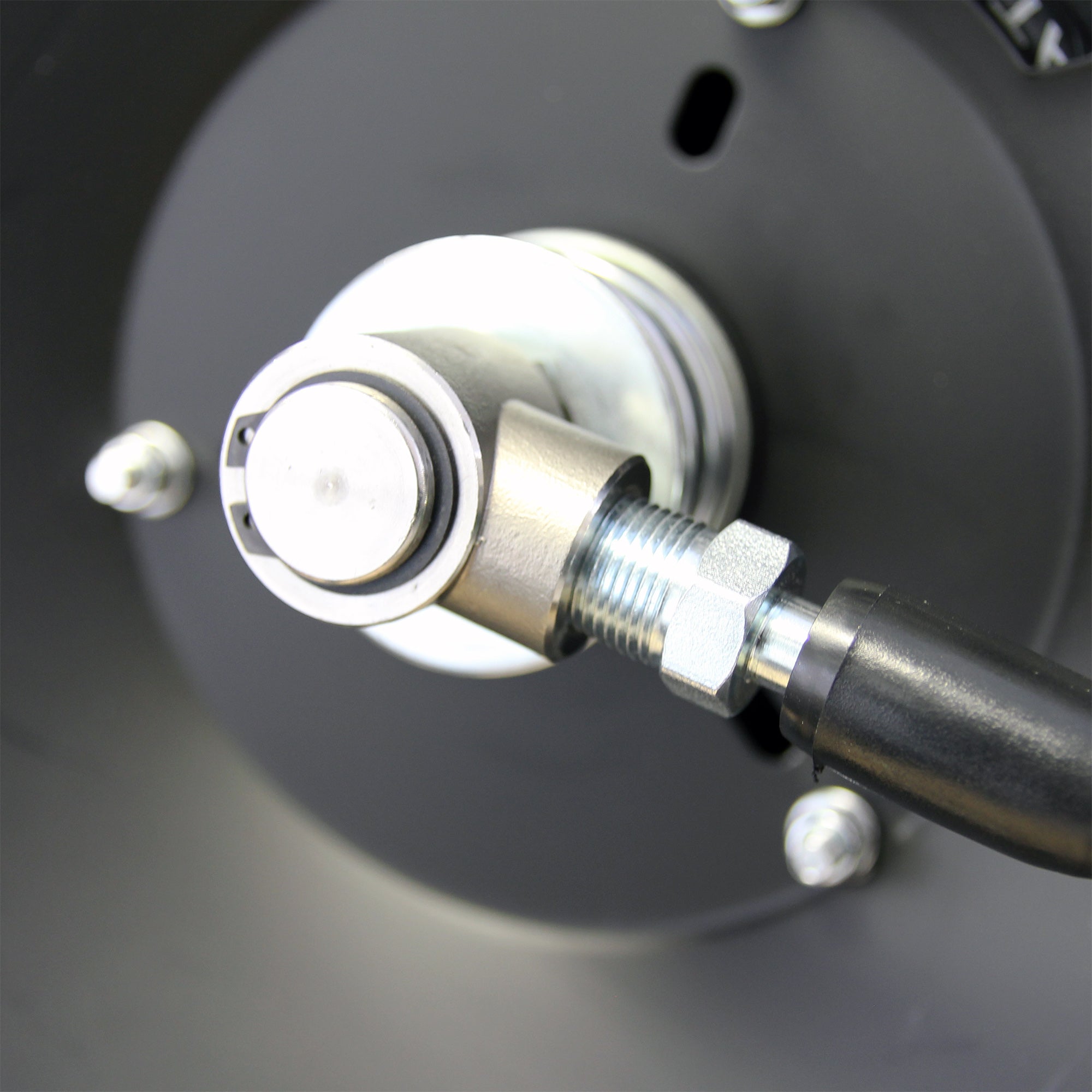 High Pressure Hose Reel Fixed Base with Heavy Duty 1/4 Rubber Hose