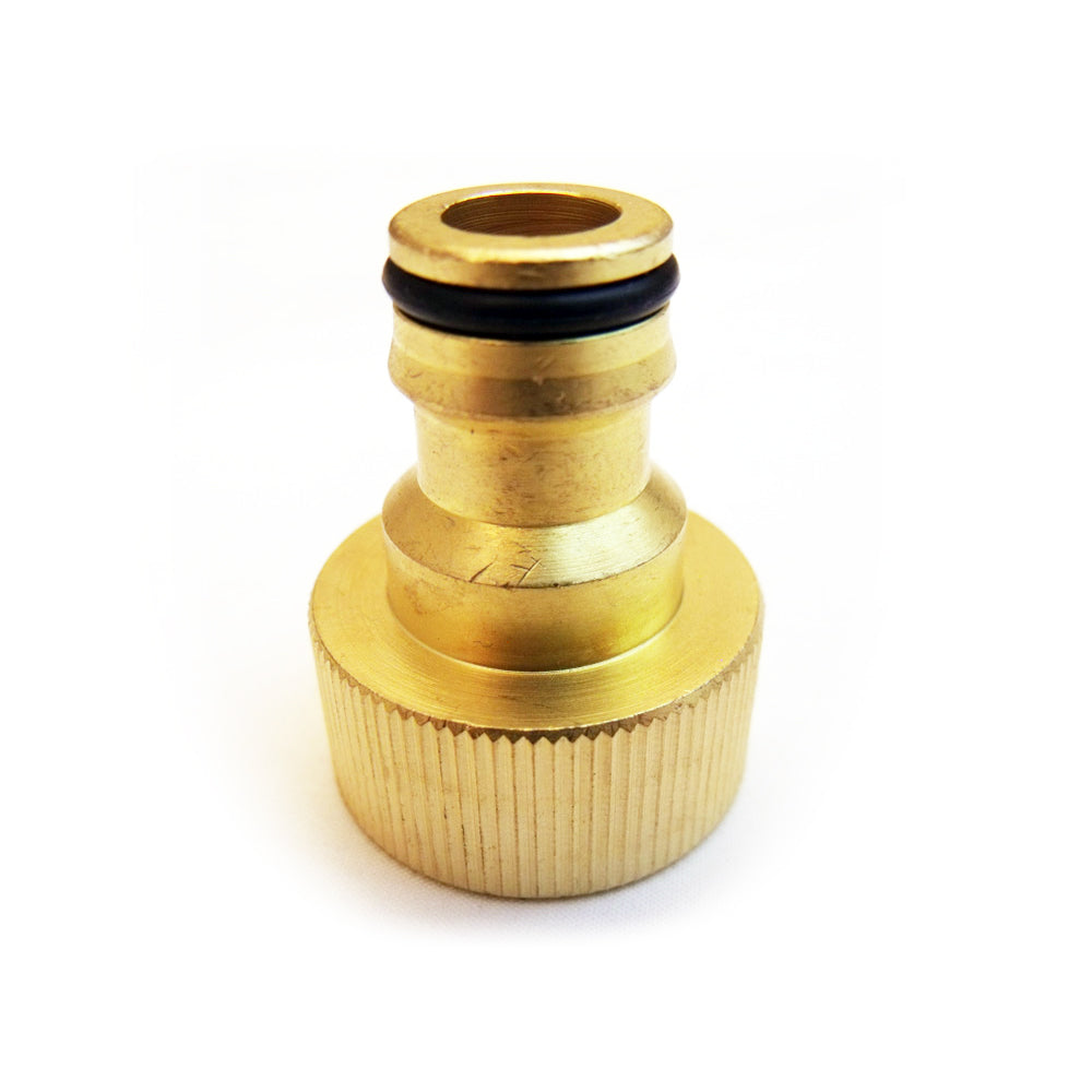 Garden Hose Male Quick Release to 19mm (3/4") Female Screw Tap Connector (Gardena, Hozelock)