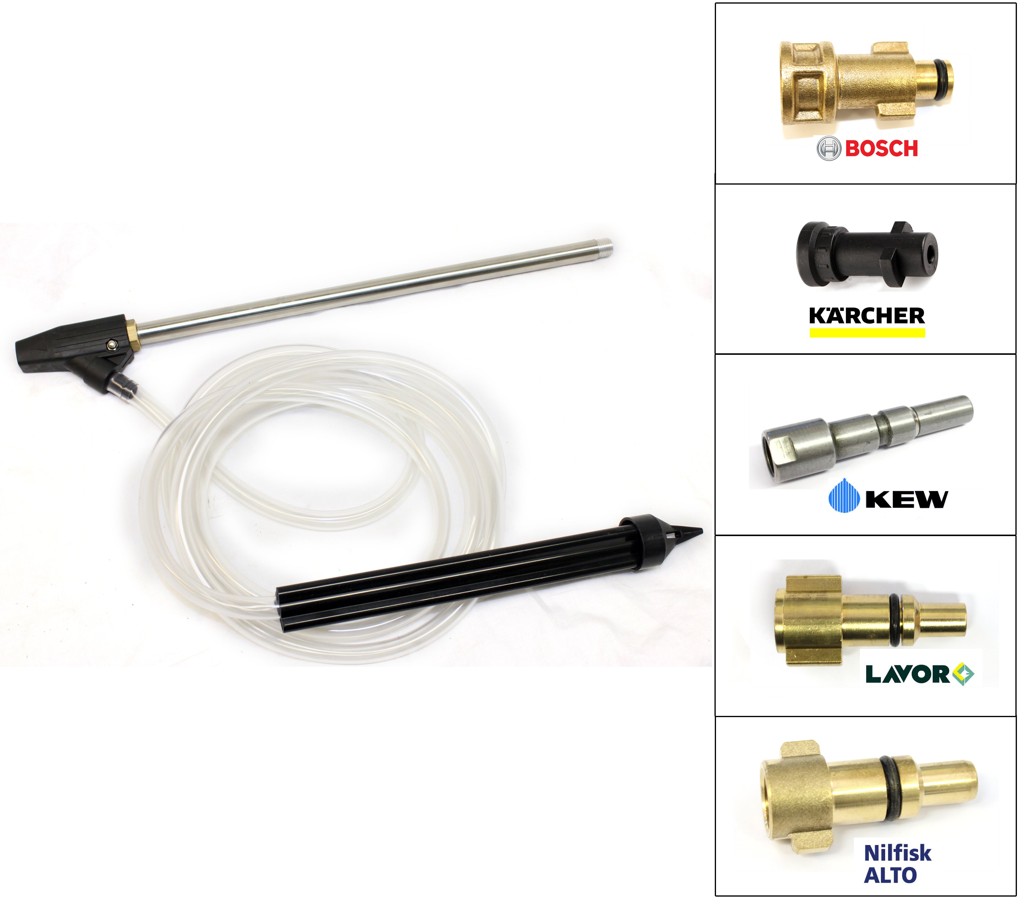 Sandblasting Wet Sand Blast Kit for Bosch Karcher Kew Industrial Lavor Nilfisk Alto