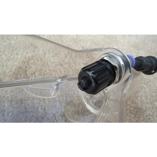 Narrow Upholstery Head Tool for Aquarius Pro Valet / Contractor - alternate angle