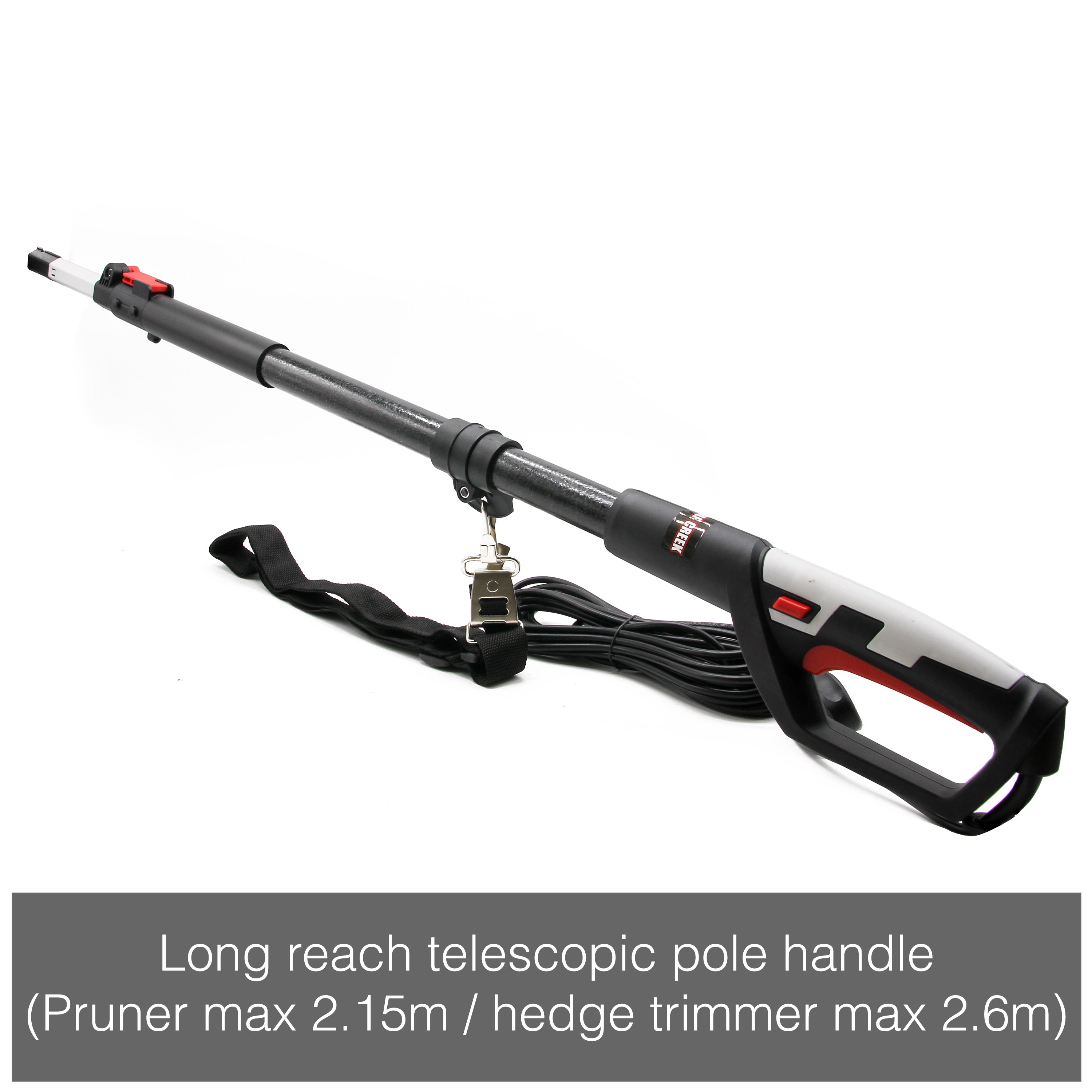 Wolf Creek 2 IN 1 Electric Long Reach Pole Saw & Hedge Trimmer